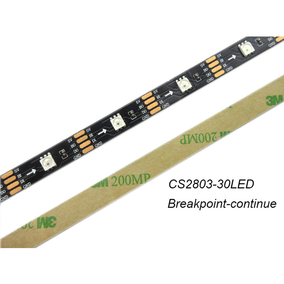 WS2815 12V addressable led strip lights